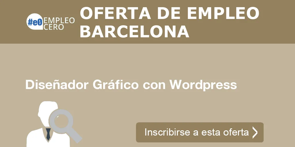 Diseñador Gráfico con WordPress
