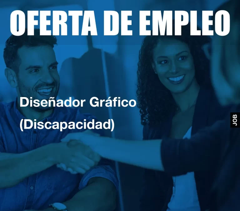Diseñador Gráfico (Discapacidad)