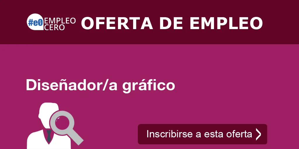 Diseñador/a gráfico Diseñador/a gráfico
