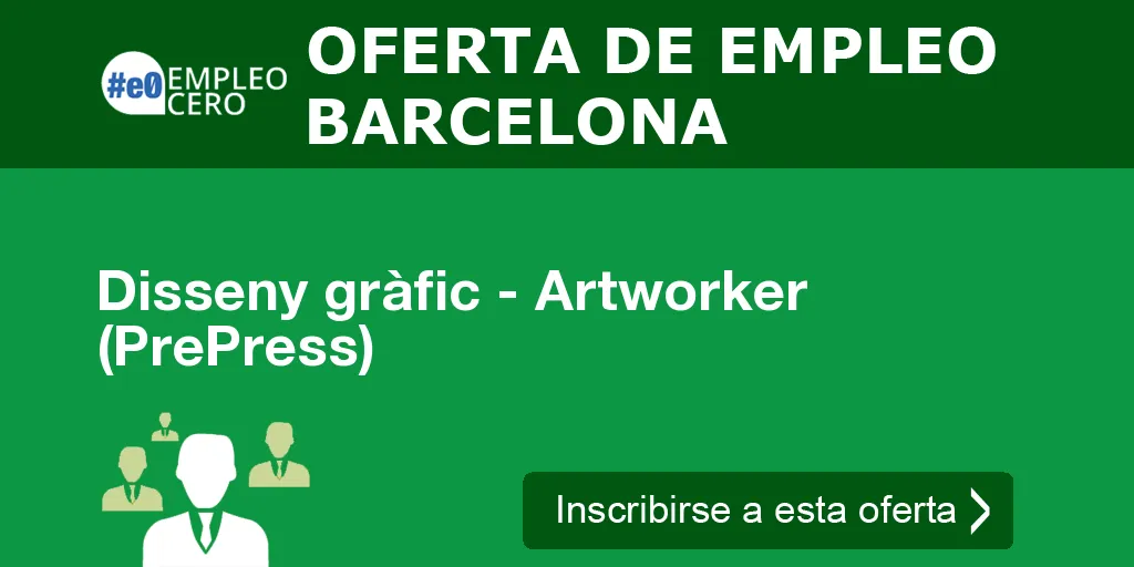 Disseny gràfic - Artworker (PrePress) Disseny gràfic - Artworker (PrePress)