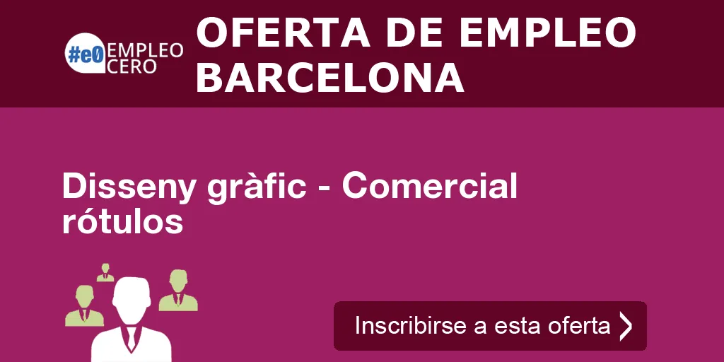Disseny gràfic - Comercial rótulos Disseny gràfic - Comercial rótulos