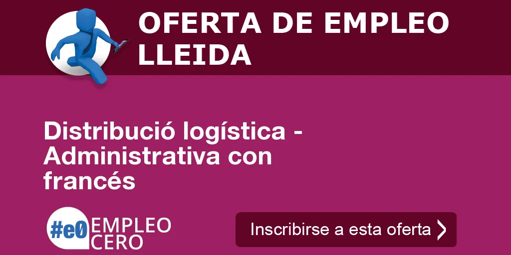 Distribució logística - Administrativa con francés Distribució logística - Administrativa con francés
