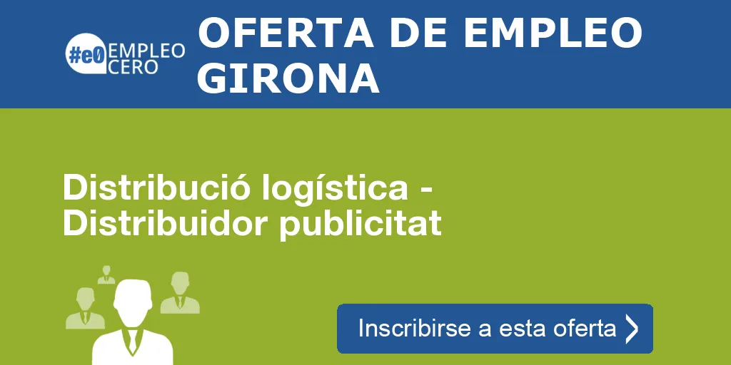 Distribució logística - Distribuidor publicitat