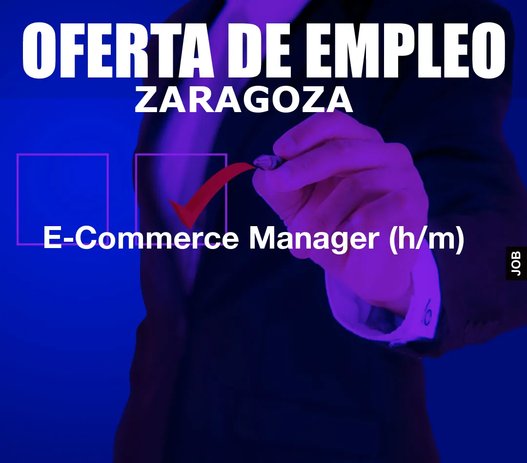 E-Commerce Manager (h/m)