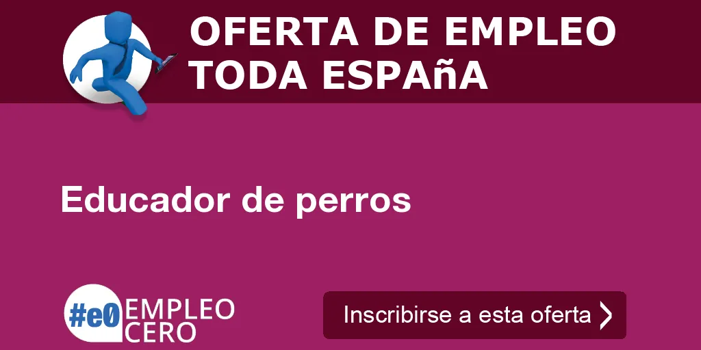 Educador de perros