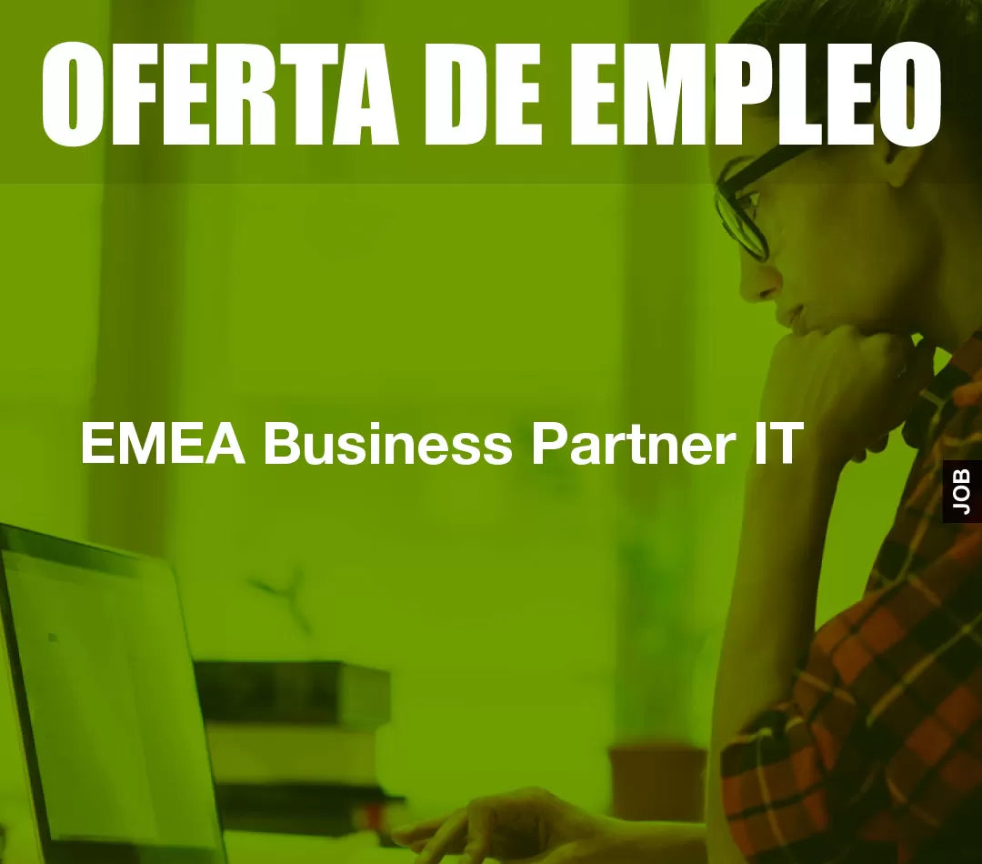 EMEA Business Partner IT EMEA Business Partner IT