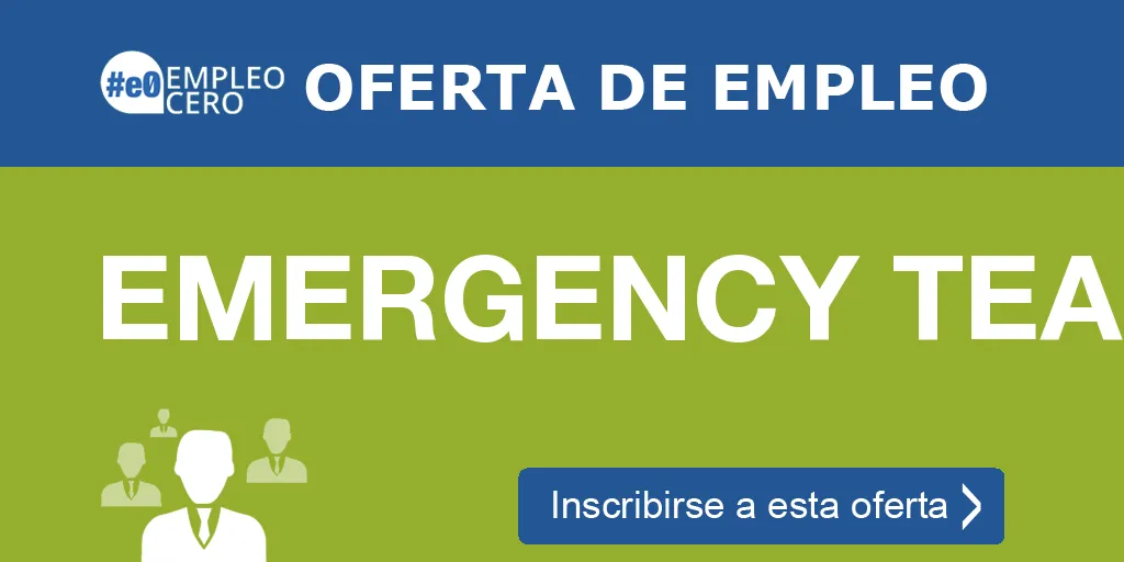 EMERGENCY TEAM EMERGENCY TEAM