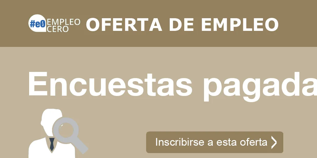 Encuestas pagadas