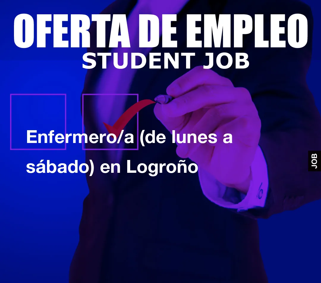 Enfermero/a (de lunes a s