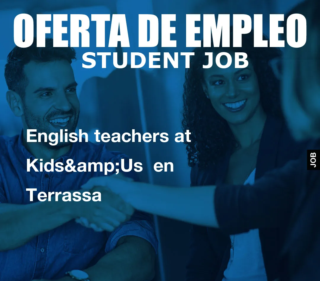 English teachers at Kids&Us  en Terrassa