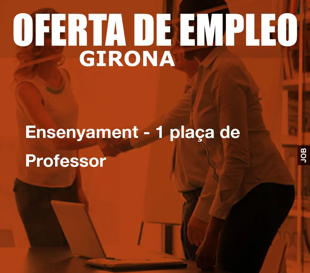 Ensenyament – 1 pla