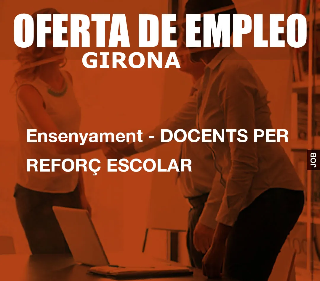 Ensenyament – DOCENTS PER REFOR