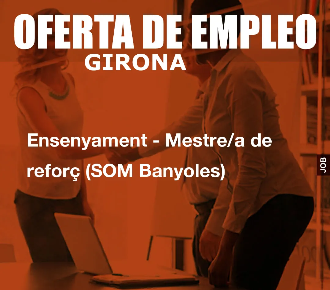 Ensenyament – Mestre/a de refor