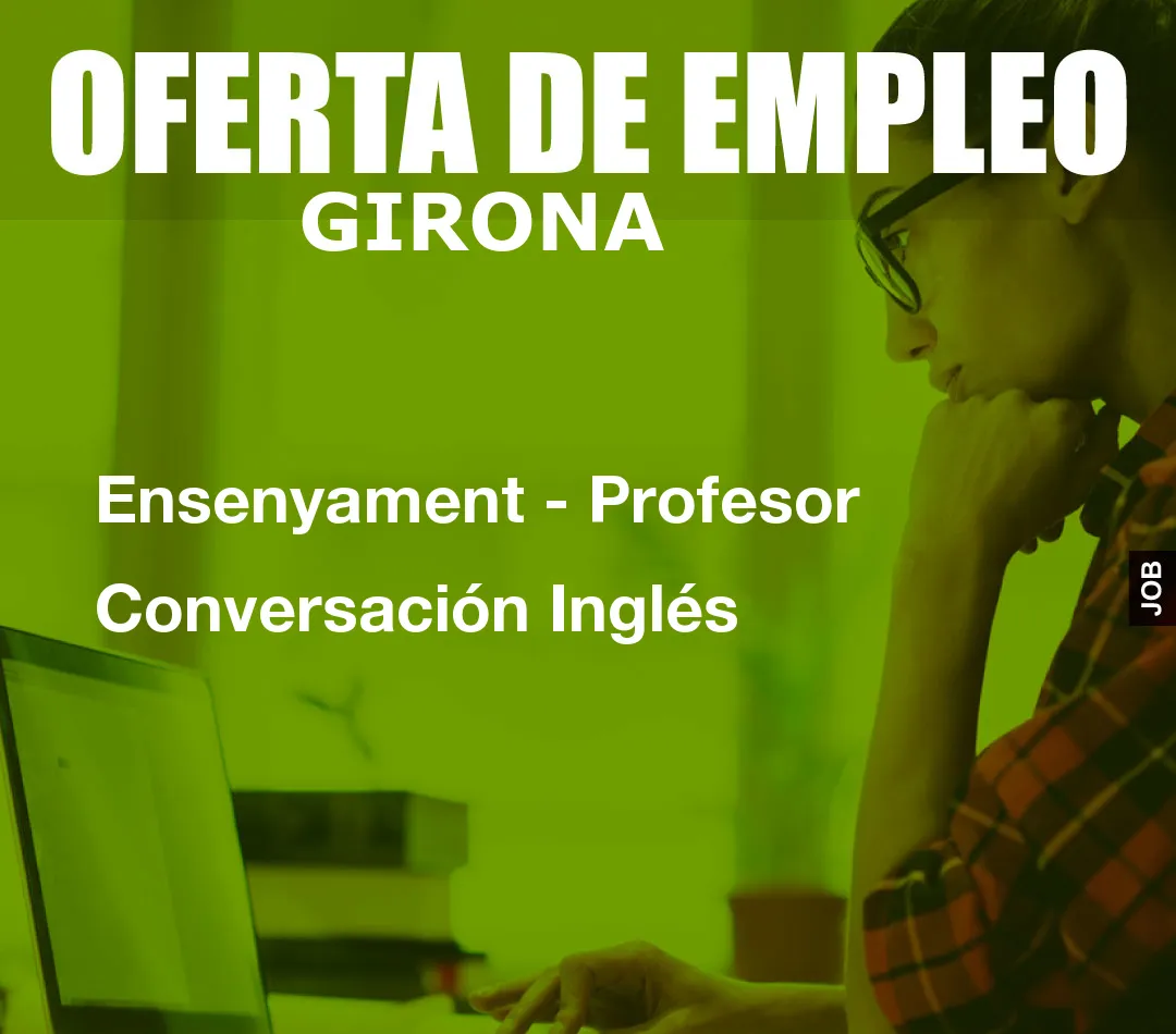 Ensenyament – Profesor Conversaci