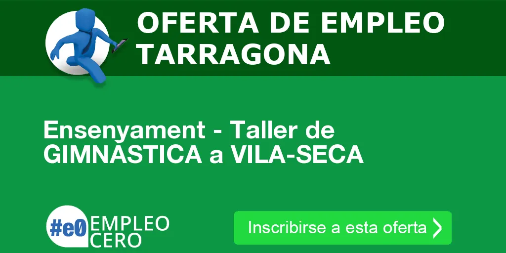 Ensenyament - Taller de GIMNÀSTICA a VILA-SECA Ensenyament - Taller de GIMNÀSTICA a VILA-SECA