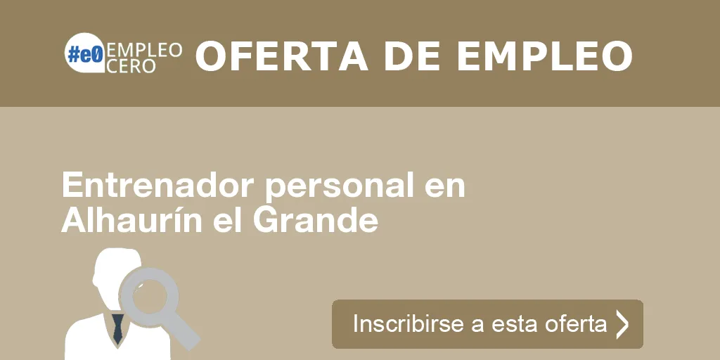 Entrenador personal en Alhaurín el Grande