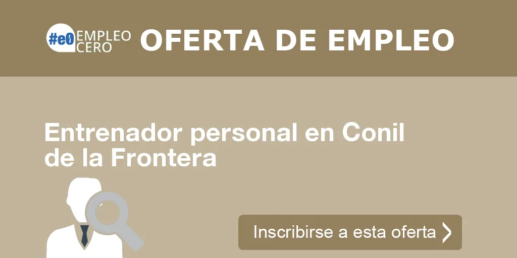 Entrenador personal en Conil de la Frontera