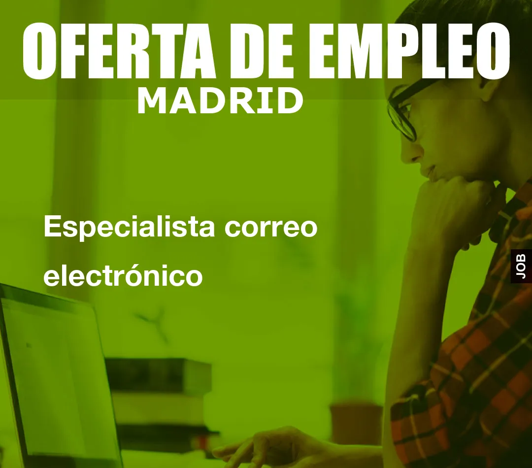Especialista correo electrónico