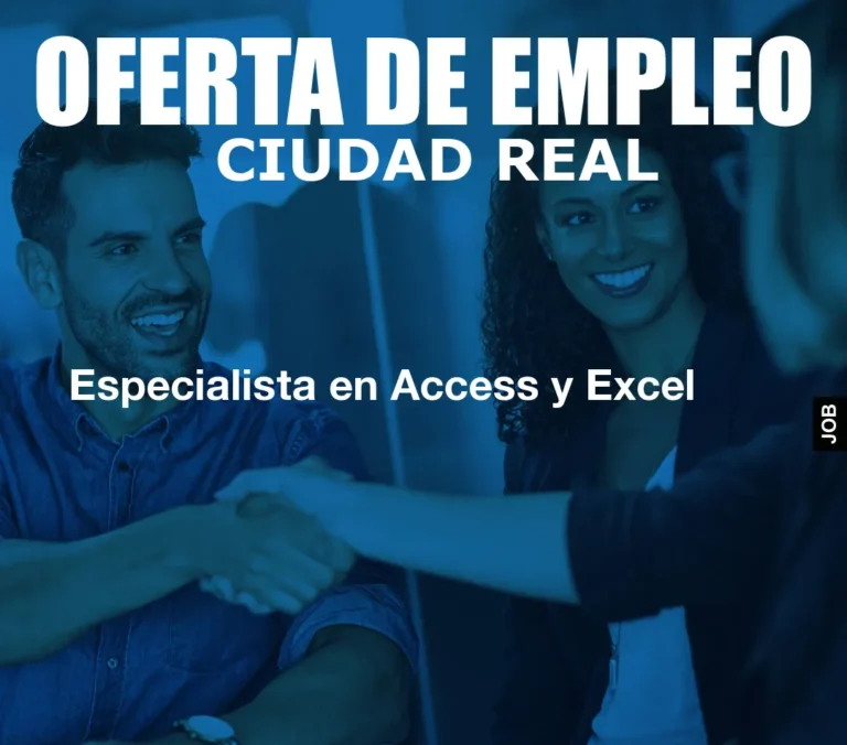 Especialista en Access y Excel