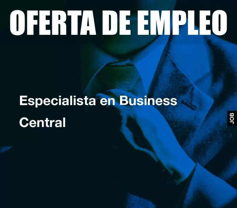 Especialista en Business Central