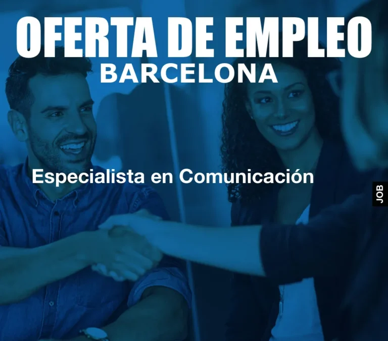 Especialista en Comunicación