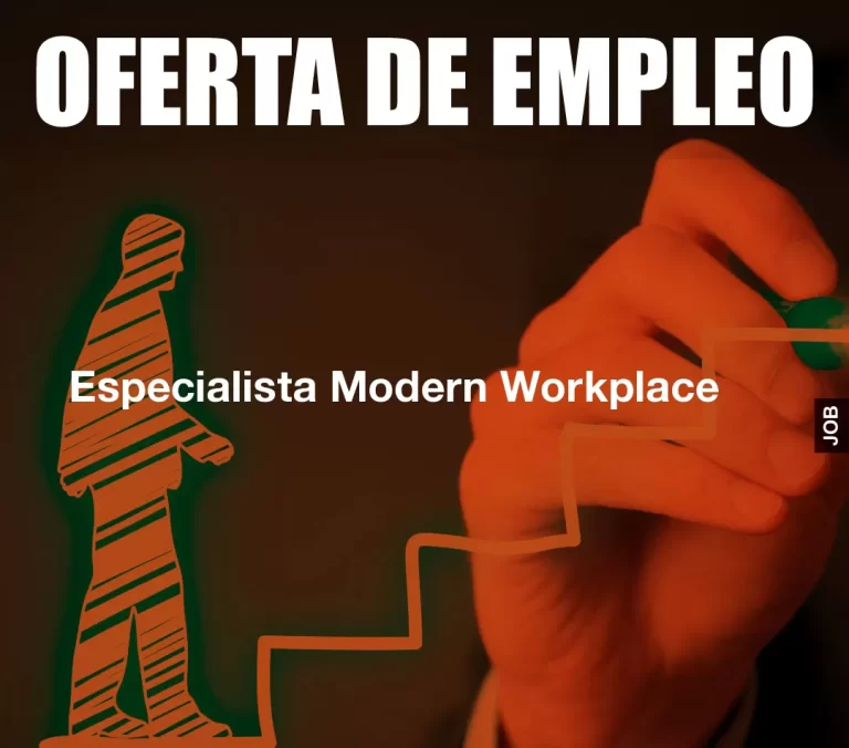 Especialista Modern Workplace