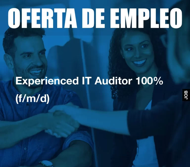 Experienced IT Auditor 100% (f/m/d)