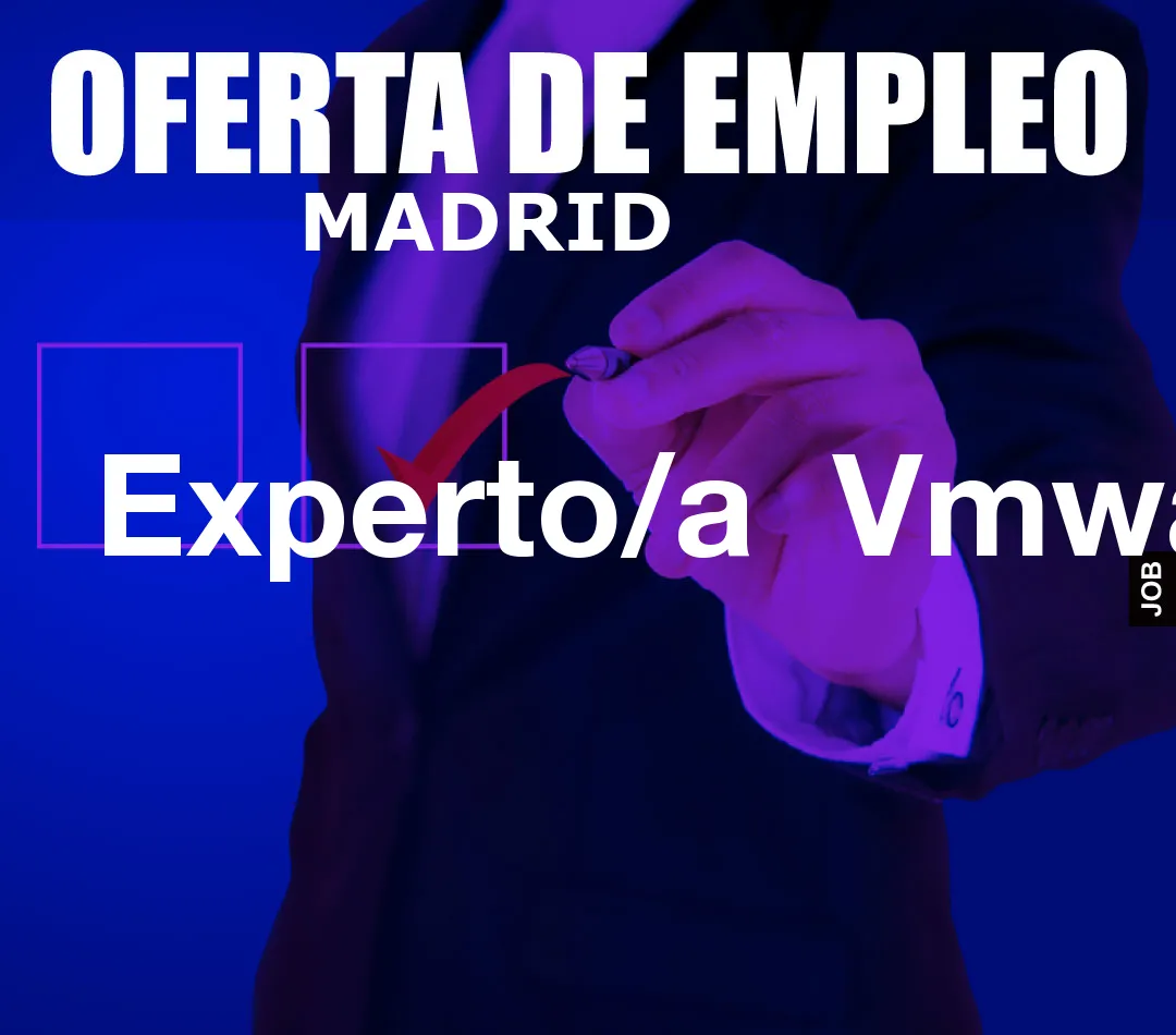 Experto/a Vmware Experto/a Vmware
