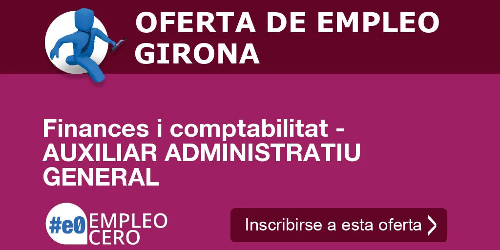 Finances i comptabilitat - AUXILIAR ADMINISTRATIU GENERAL Finances i comptabilitat - AUXILIAR ADMINISTRATIU GENERAL