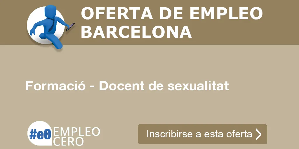 Formació - Docent de sexualitat