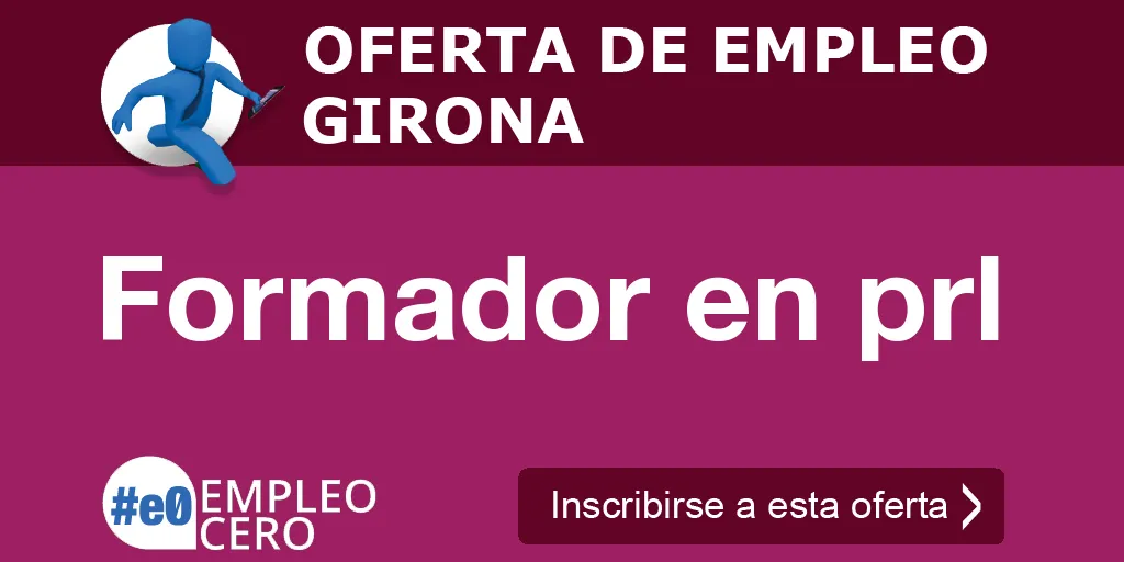 Formador en prl