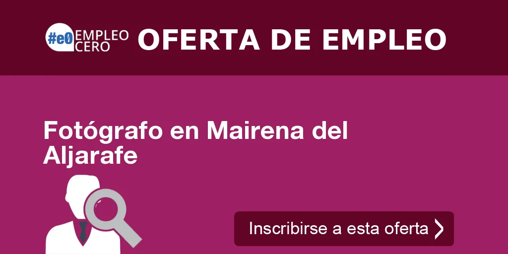Fotógrafo en Mairena del Aljarafe Fotógrafo en Mairena del Aljarafe