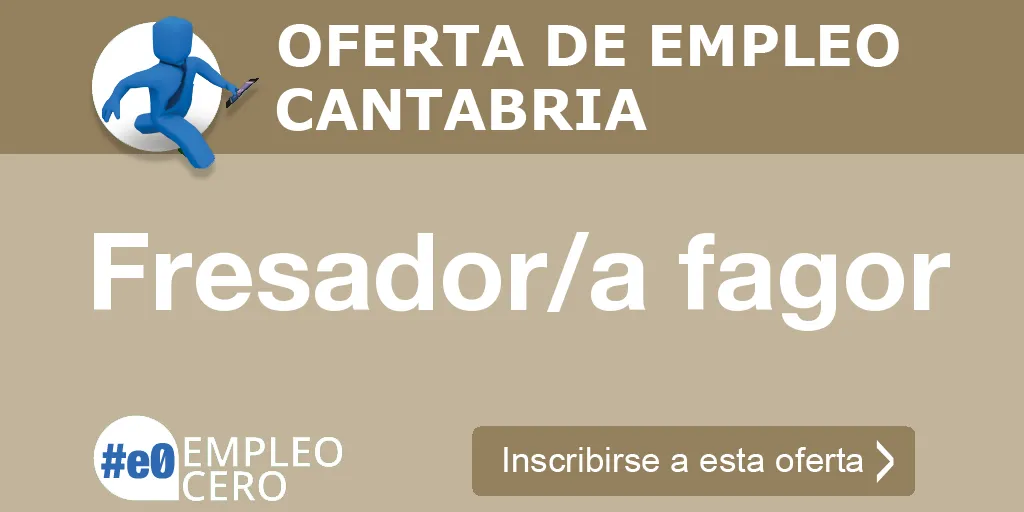Fresador/a fagor