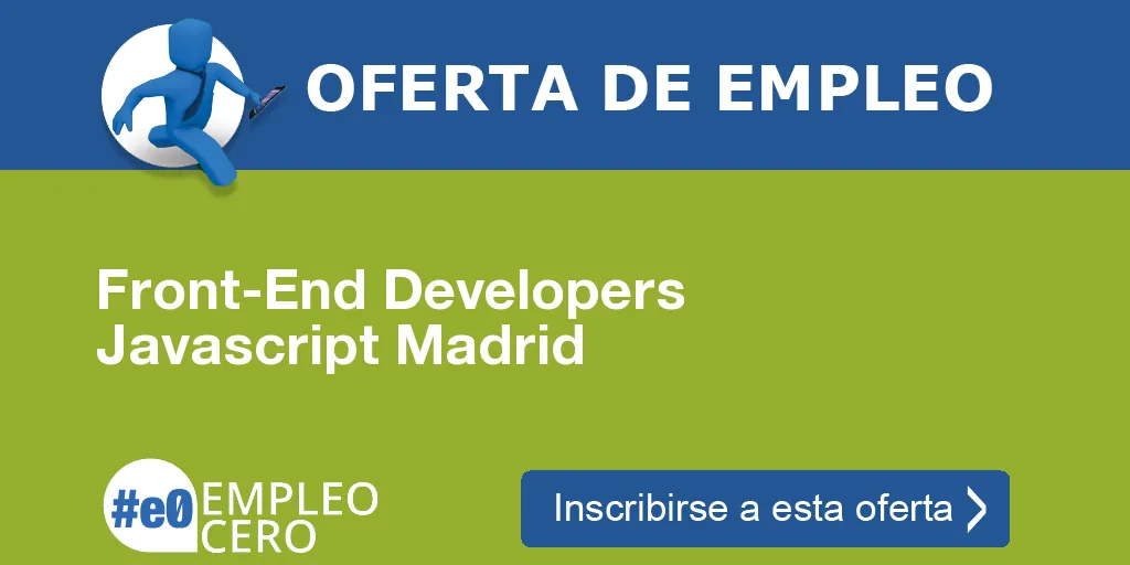 Front-End Developers Javascript Madrid
