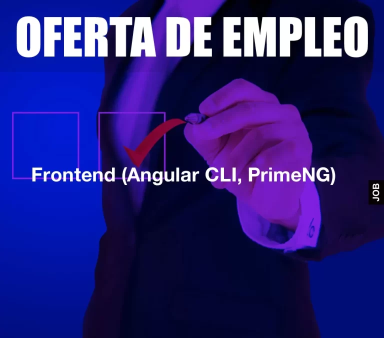 Frontend (Angular CLI, PrimeNG)