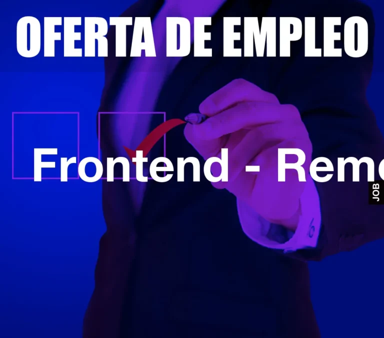 Frontend – Remoto