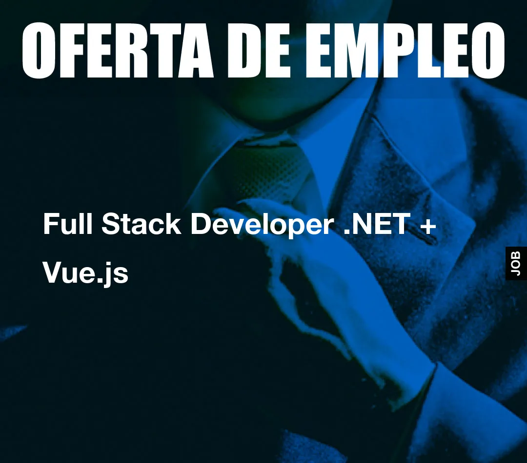 Full Stack Developer .NET + Vue.js Full Stack Developer .NET + Vue.js