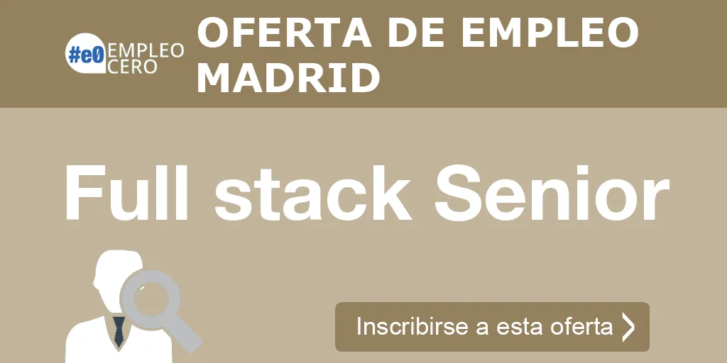 Full stack Senior