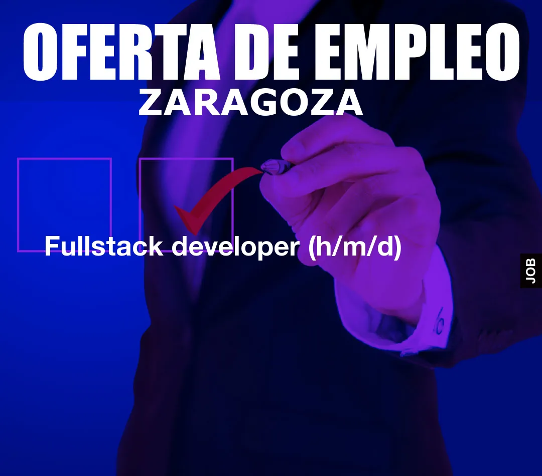 Fullstack developer (h/m/d)