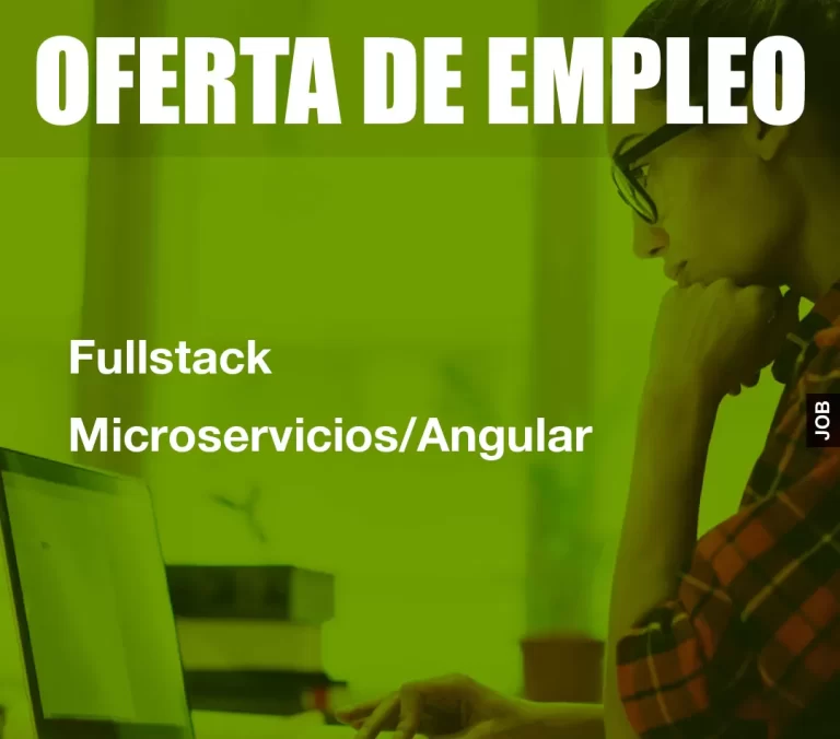 Fullstack Microservicios/Angular