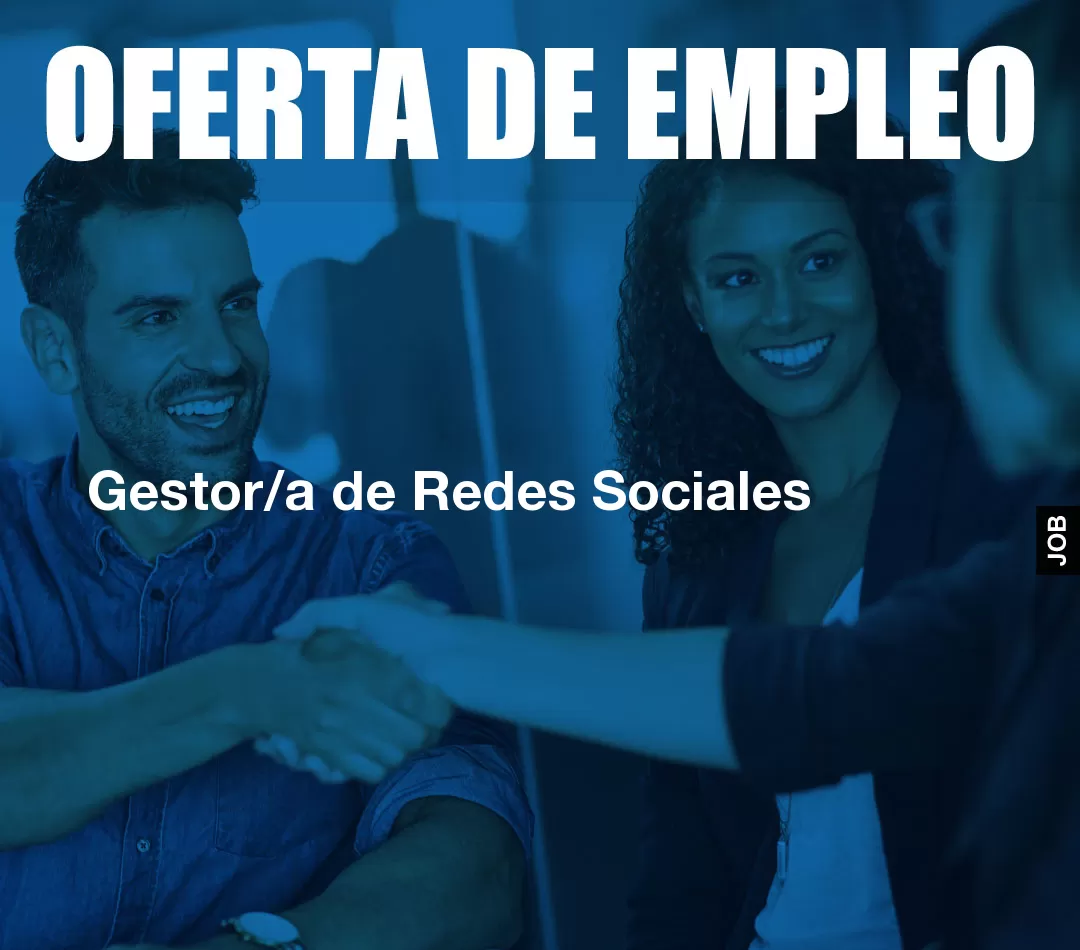 Gestor/a de Redes Sociales