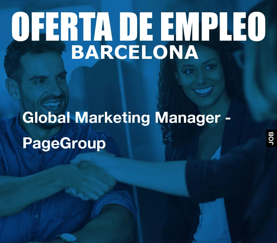 Global Marketing Manager - PageGroup