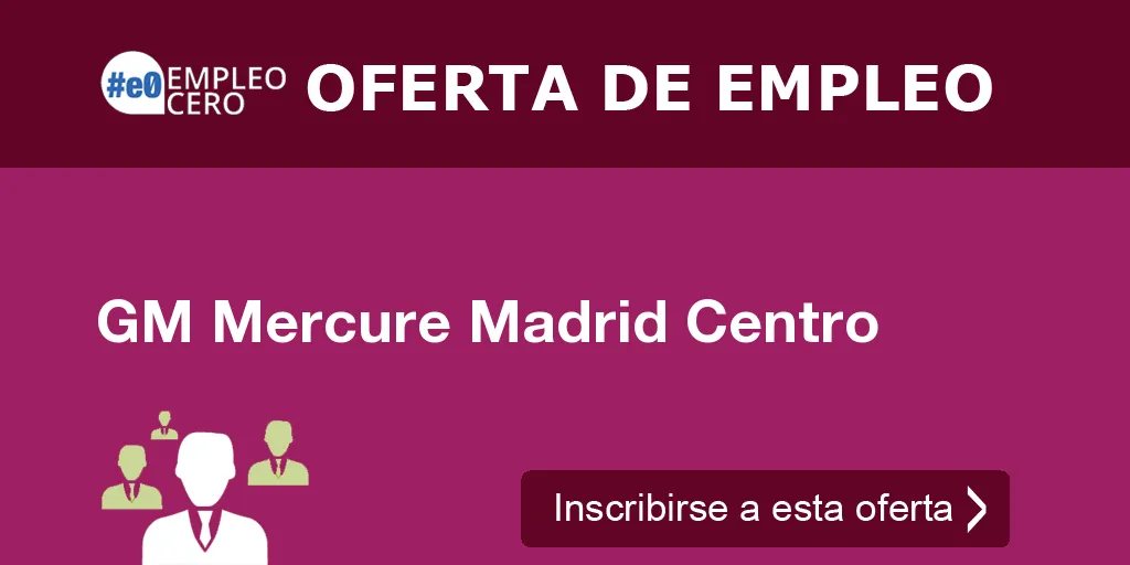 GM Mercure Madrid Centro GM Mercure Madrid Centro