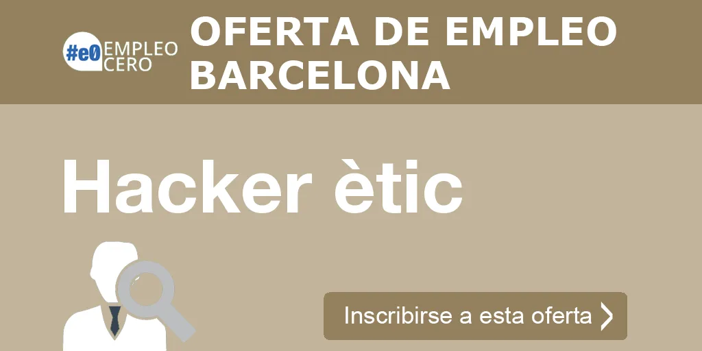 Hacker ètic Hacker ètic
