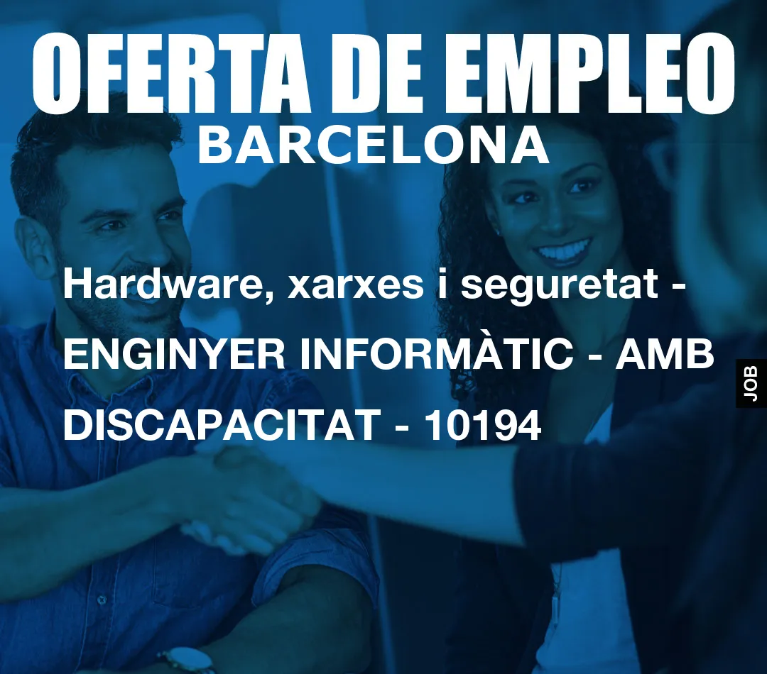 Hardware, xarxes i seguretat – ENGINYER INFORM