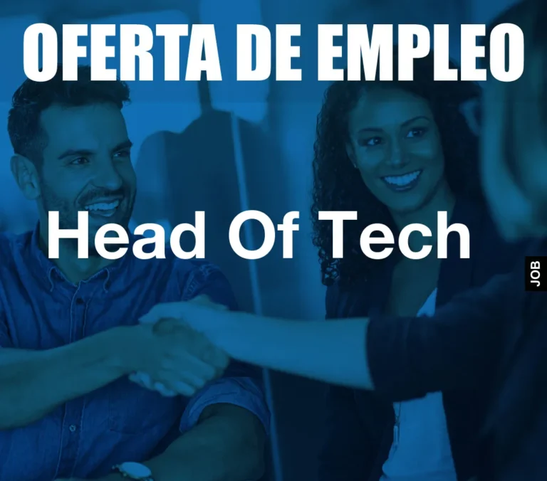 Head Of Tech