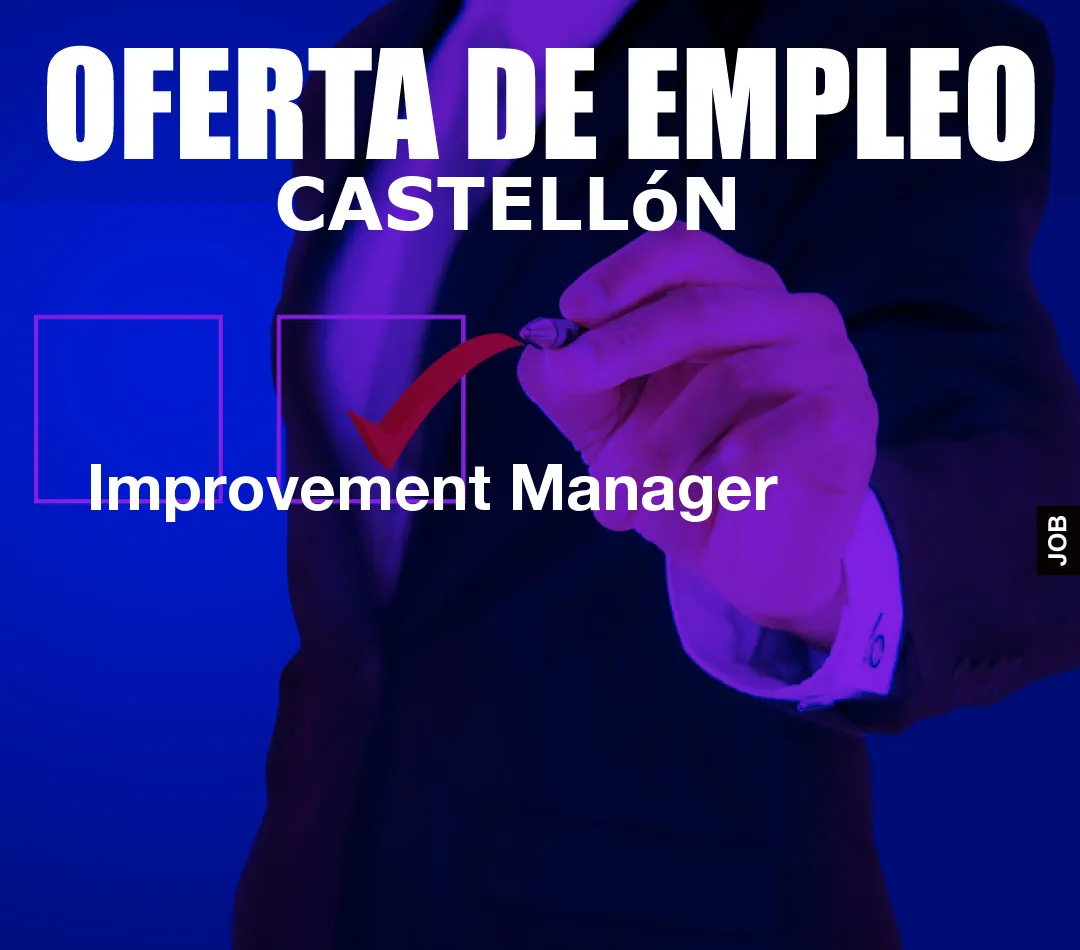 Improvement Manager Improvement Manager