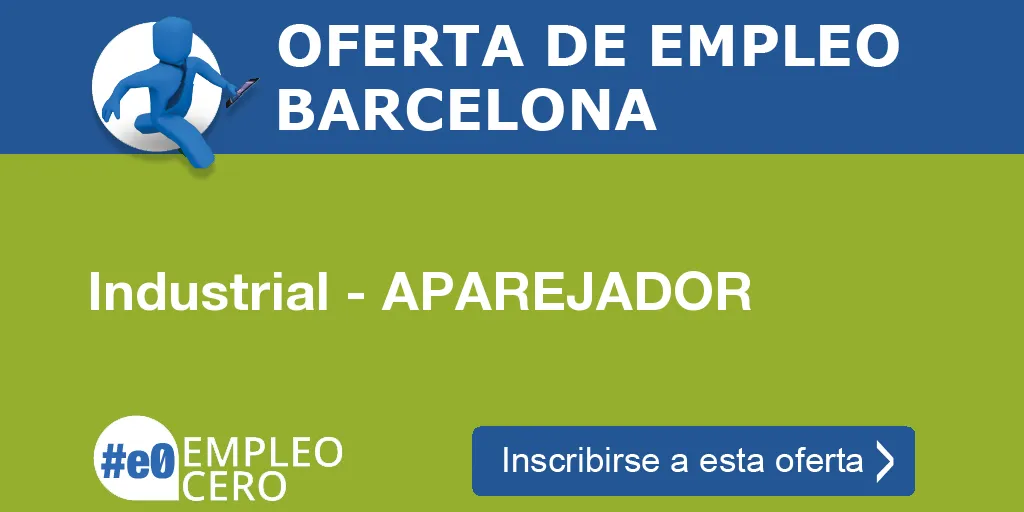 Industrial - APAREJADOR Industrial - APAREJADOR