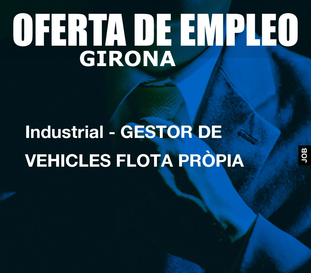 Industrial – GESTOR DE VEHICLES FLOTA PR