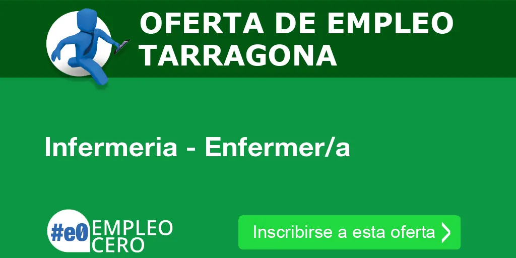 Infermeria - Enfermer/a Infermeria - Enfermer/a